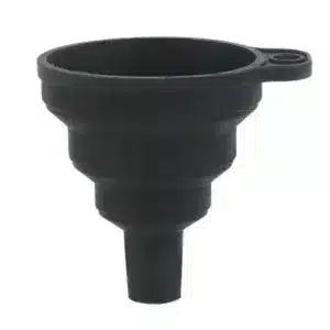 Collapsible Food-Grade Silicone Funnel-black