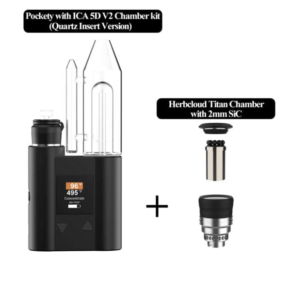 Pockety-with-Herbcloud-Titan-2mm-SiC-2-in-1-kit